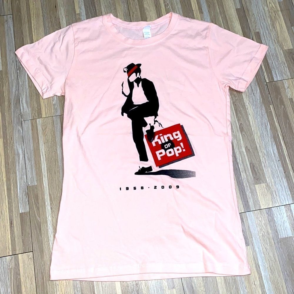 Michael Jackson king of pop commemorative T-shirt